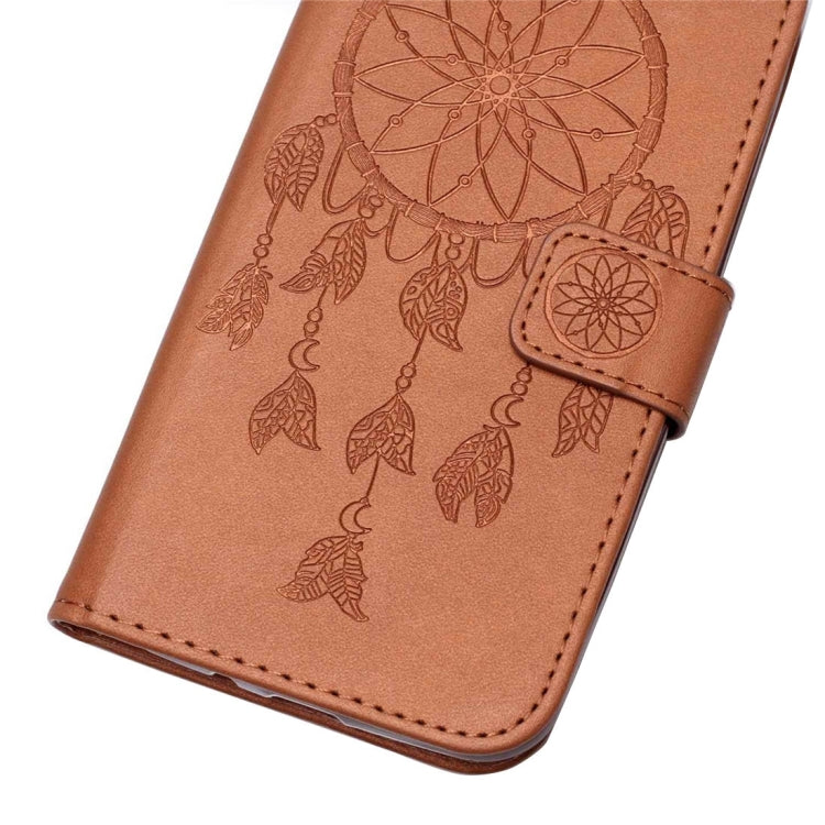 For iPhone 6 & 6s Crazy Horse Texture Half Dream Catcher Horizontal Flip Leather Case with Holder & Card Slots & Wallet & Lanyard