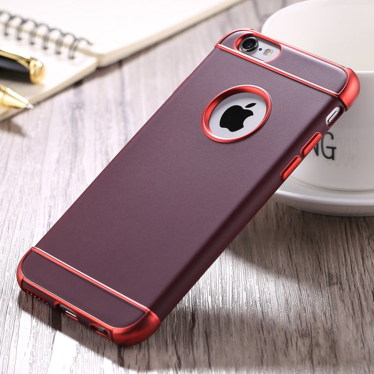 For iPhone 6 & 6s Electroplating TPU Protective Back Cover Case