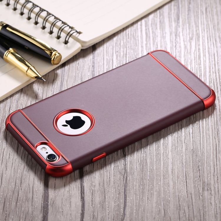 For iPhone 6 & 6s Electroplating TPU Protective Back Cover Case