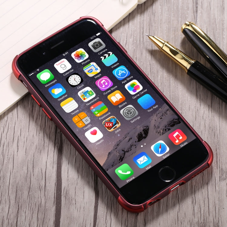 For iPhone 6 & 6s Electroplating TPU Protective Back Cover Case