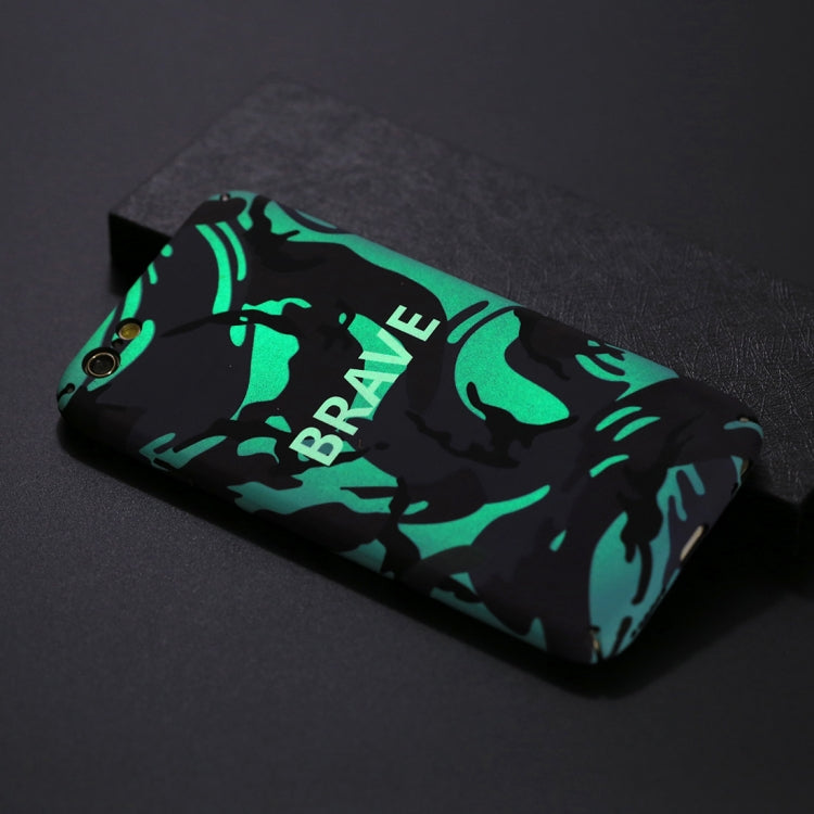 For iPhone 6 & 6s Brave Pattern Luminous Protective Back Cover Case