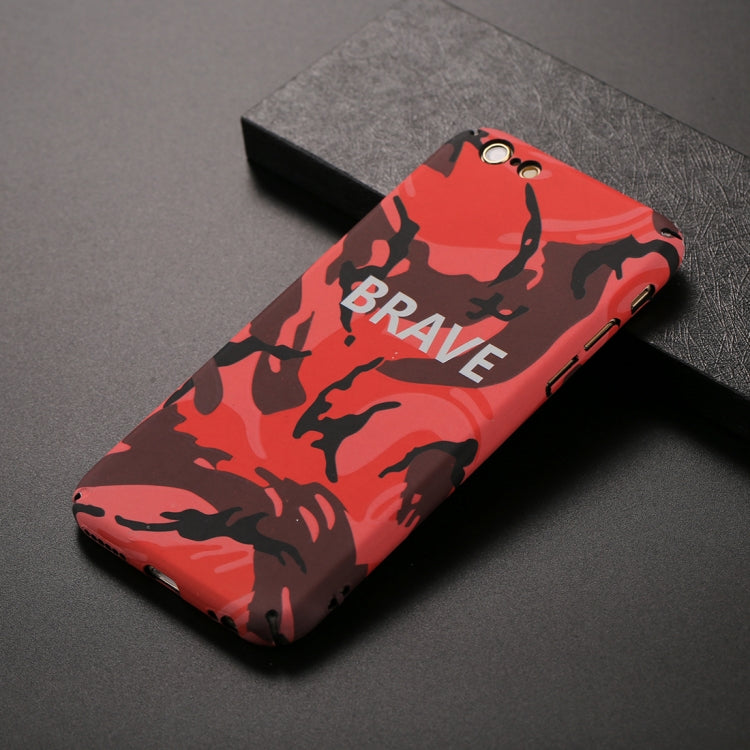 For iPhone 6 & 6s Brave Pattern Luminous Protective Back Cover Case
