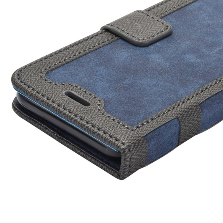 For iPhone 6 & 6s Business Notebook Style Hit Color Horizontal Flip Leather Case with Holder & Card Slots & Wallet & Photo Frame