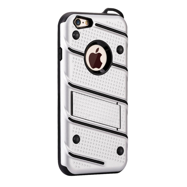For iPhone 6 & 6s Charm Knight Detachable PC + TPU Combination Protective Case with Holder