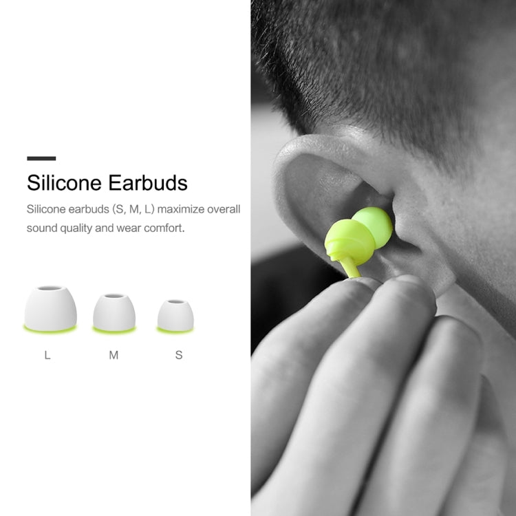 ROCK Y1 1.2M High Quality Stereo HiFi Tone Wire Control Earphone In-ear Headphone with Mic & 3.5mm Earphone Port