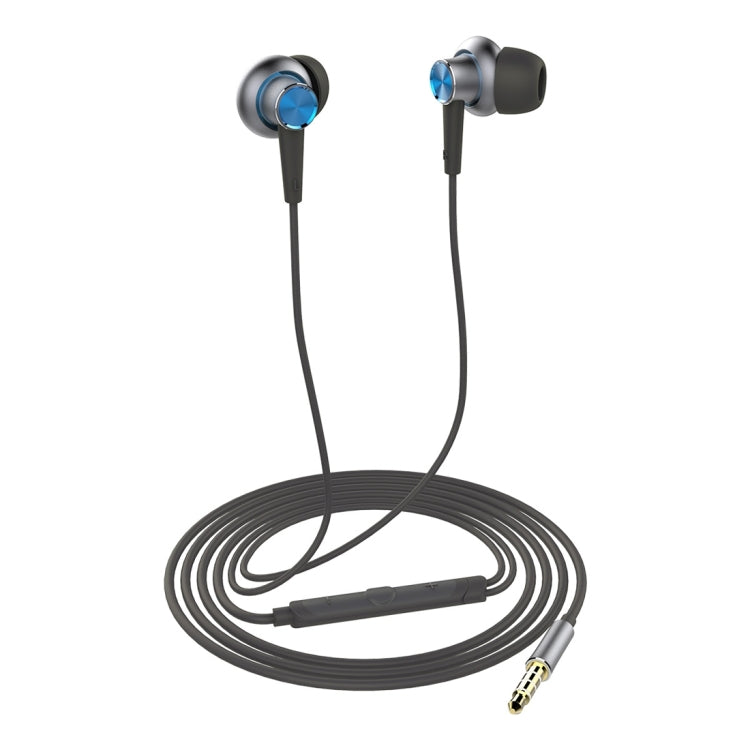 ROCK Y5 1.2M High Quality Stereo HiFi Tone Wire Control Earphone In-ear Headphone with Mic & 3.5mm Earphone Port, For iPhone & Samsung & HTC & Sony & Huawei & Xiaomi & Meizu and other Android Smart Phones & MP3 & Tablets