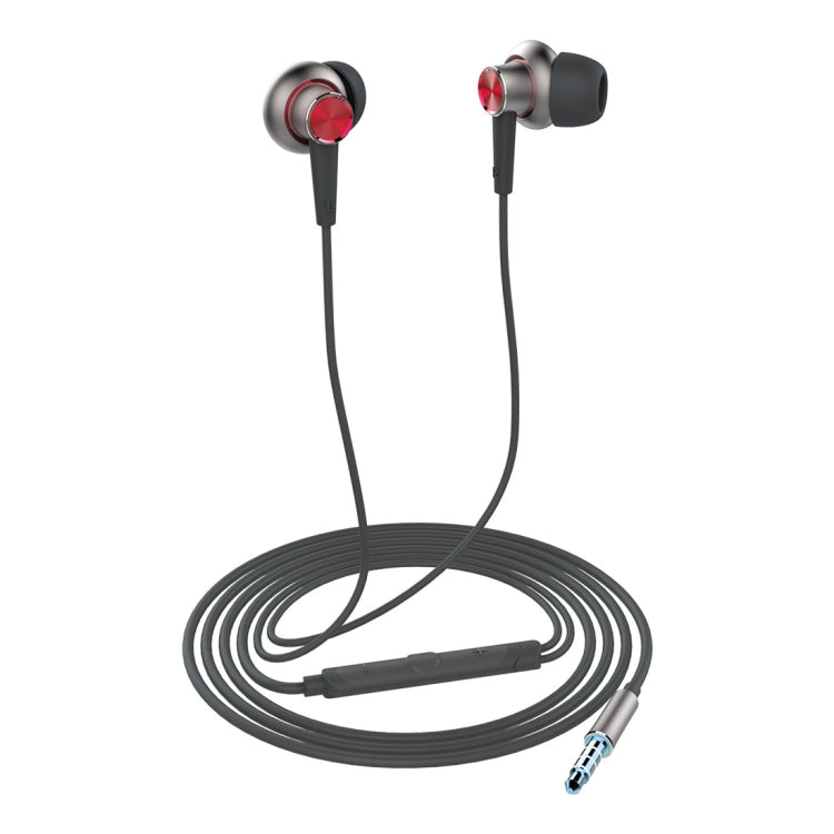 ROCK Y5 1.2M High Quality Stereo HiFi Tone Wire Control Earphone In-ear Headphone with Mic & 3.5mm Earphone Port, For iPhone & Samsung & HTC & Sony & Huawei & Xiaomi & Meizu and other Android Smart Phones & MP3 & Tablets