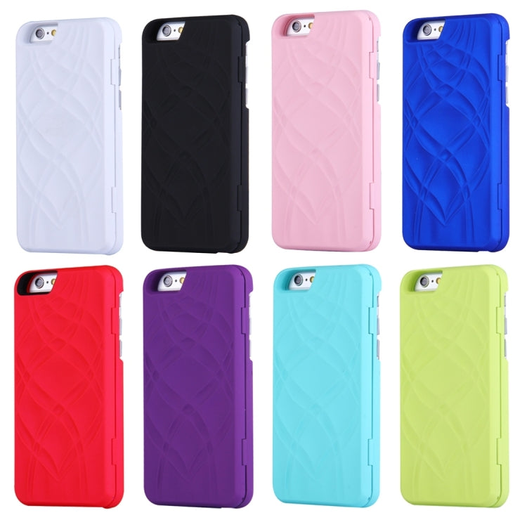 For iPhone 6 & 6s Back Cover Style Mirror Hard Case with Card Slot
