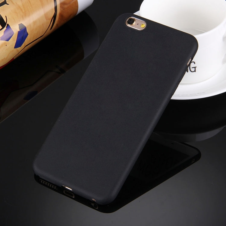 For iPhone 6 & 6s Solid Color TPU Protective Case Without Round Hole