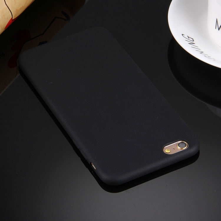 For iPhone 6 & 6s Solid Color TPU Protective Case Without Round Hole