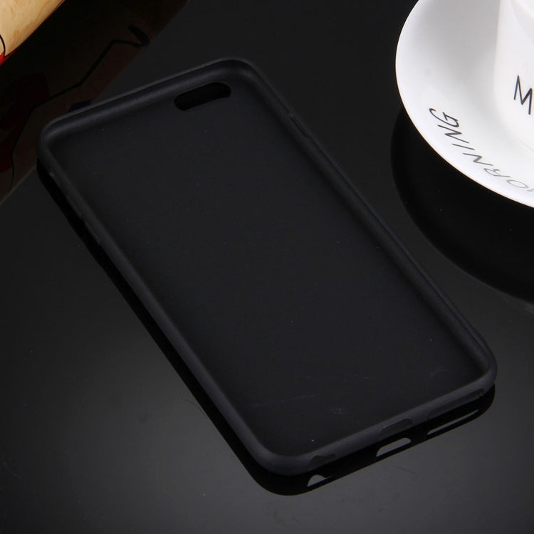 For iPhone 6 & 6s Solid Color TPU Protective Case Without Round Hole