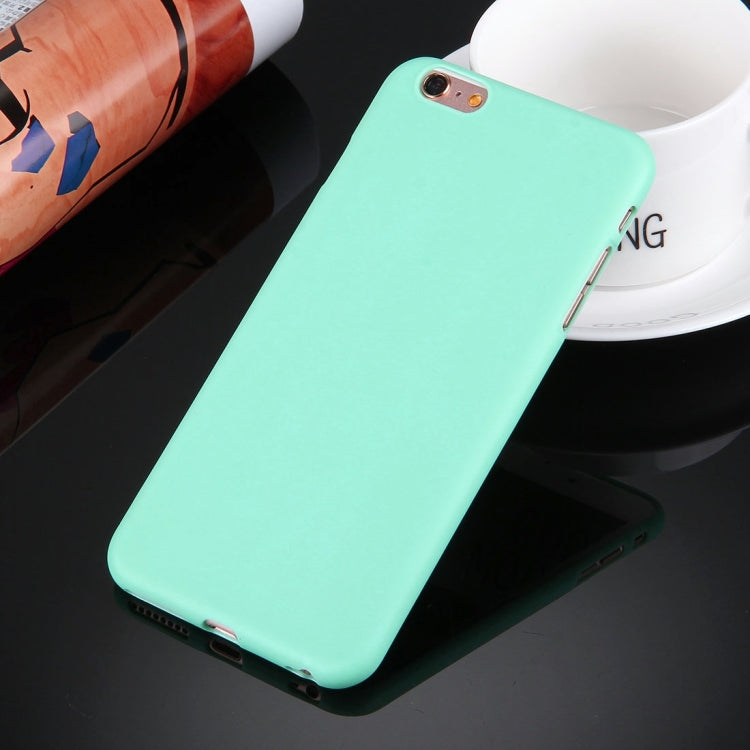 For iPhone 6 & 6s Solid Color TPU Protective Case Without Round Hole