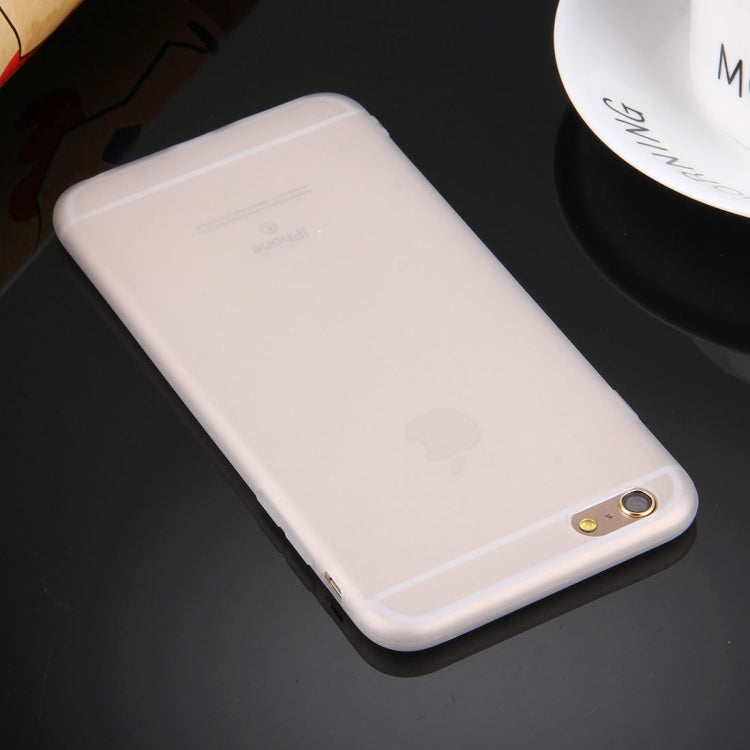 For iPhone 6 & 6s Solid Color TPU Protective Case Without Round Hole