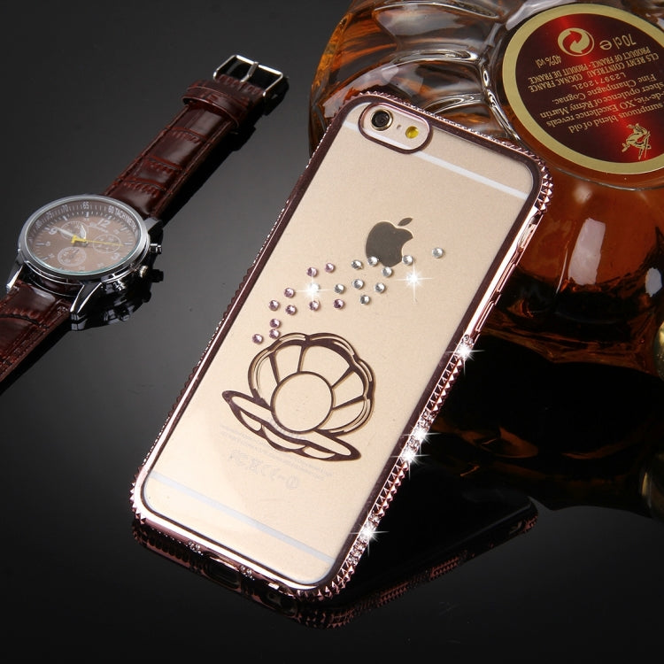 For iPhone 6 & 6s Diamond Encrusted Pea