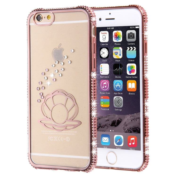 For iPhone 6 & 6s Diamond Encrusted Pea
