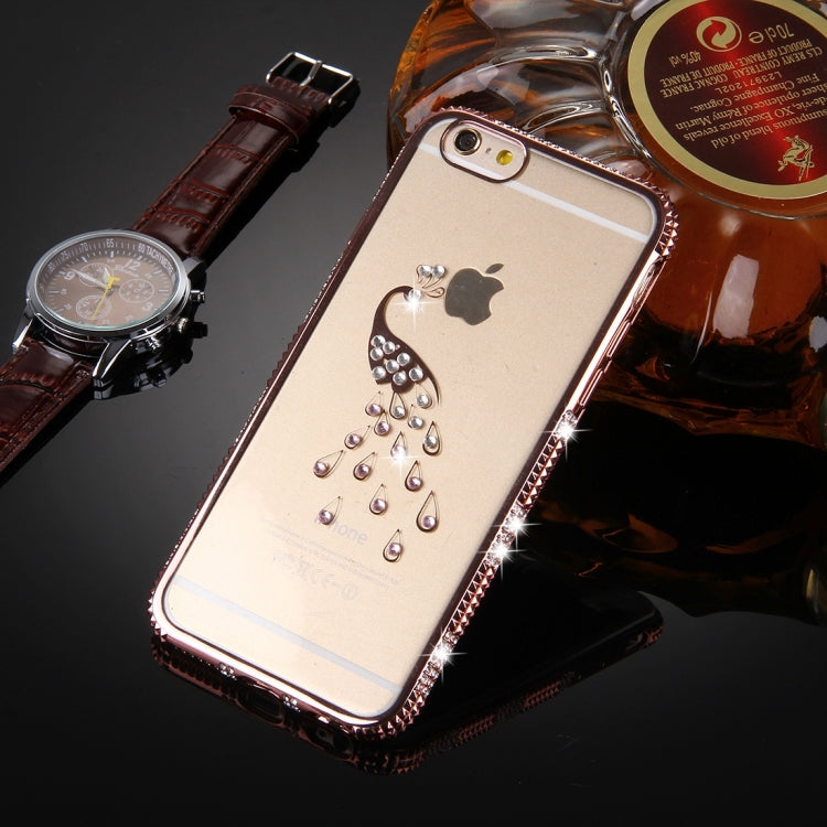 For iPhone 6 & 6s Diamond Encrusted Pea