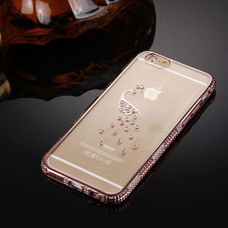For iPhone 6 & 6s Diamond Encrusted Pea