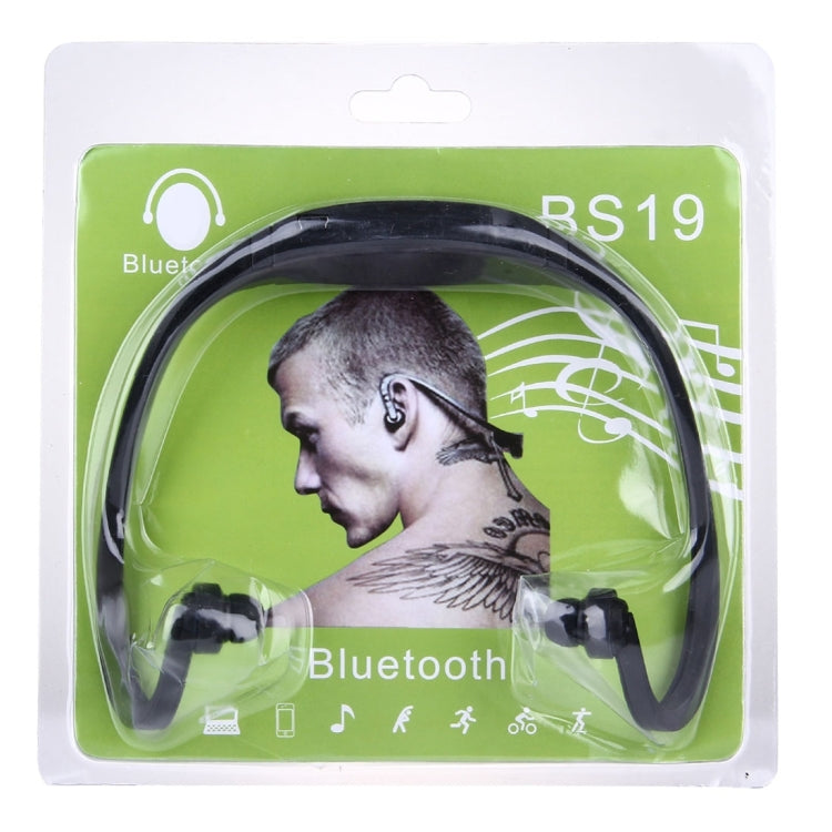 BS19 Life Sweatproof Stereo Wireless Sports Bluetooth Earbud Earphone In-ear Headphone Headset with Hands Free Call, For Smart Phones & iPad & Laptop & Notebook & MP3 or Other Bluetooth Audio Devices