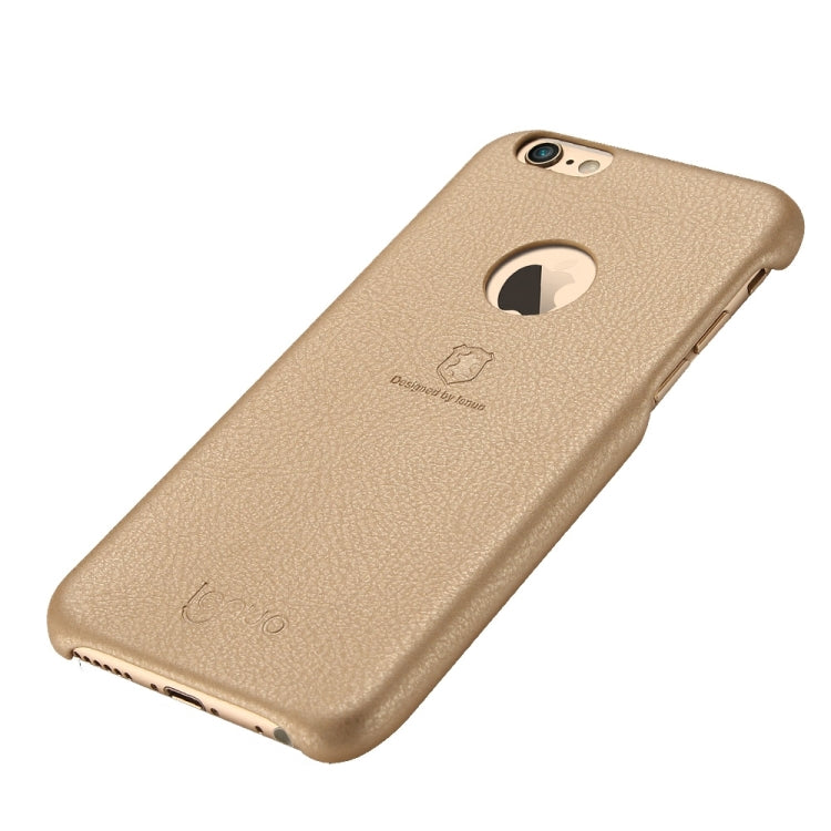Lenuo for iPhone 6 & 6s Litchi Texture PU + PC Paste Skin Protective Case