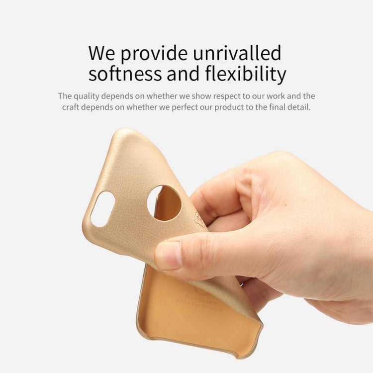 Lenuo for iPhone 6 & 6s Litchi Texture PU + PC Paste Skin Protective Case