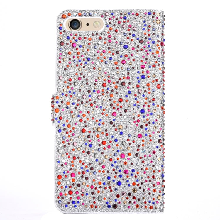 For iPhone 6 & 6s Raindrops Pattern Horizontal Flip Leather Case with Holder & Card Slots