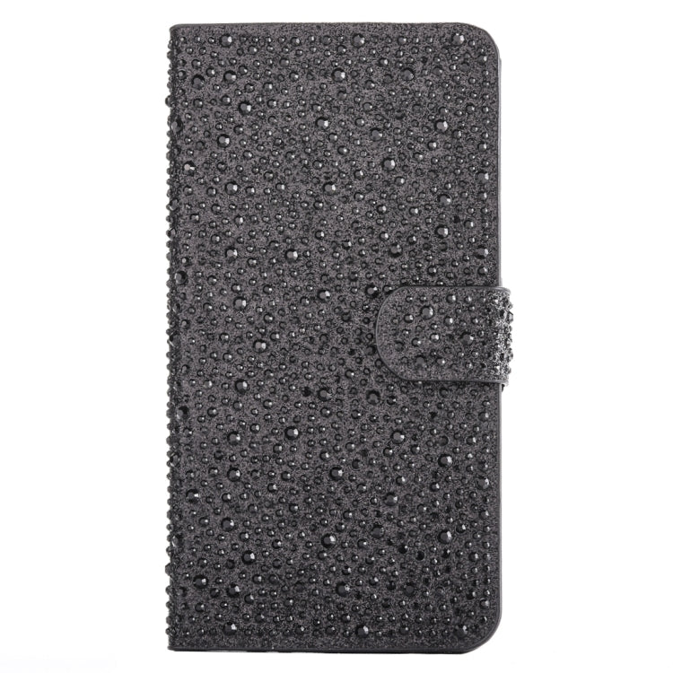 For iPhone 6 & 6s Raindrops Pattern Horizontal Flip Leather Case with Holder & Card Slots
