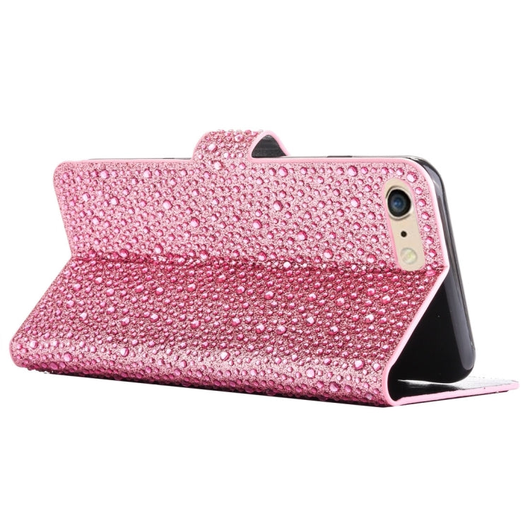 For iPhone 6 & 6s Raindrops Pattern Horizontal Flip Leather Case with Holder & Card Slots
