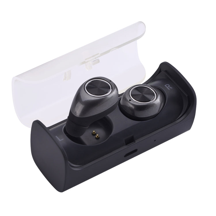 TWS-10 Wireless Bluetooth Binaural Stereo Bass Earphones Mini  Isolation In-Ear Earphones with Charging Box, for iPhone, Samsung, HTC, Sony and other Smartphones