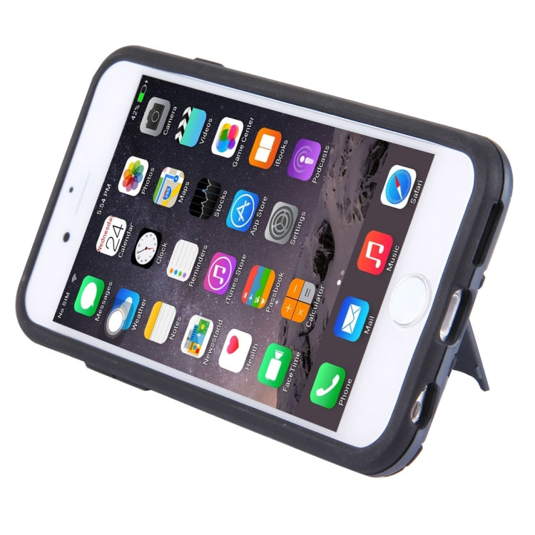 For iPhone 6 & 6s Separable TPU + PC Combination Case with Holder