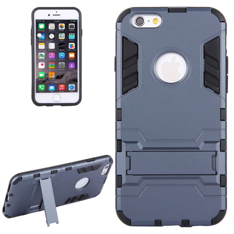 For iPhone 6 & 6s Separable TPU + PC Combination Case with Holder