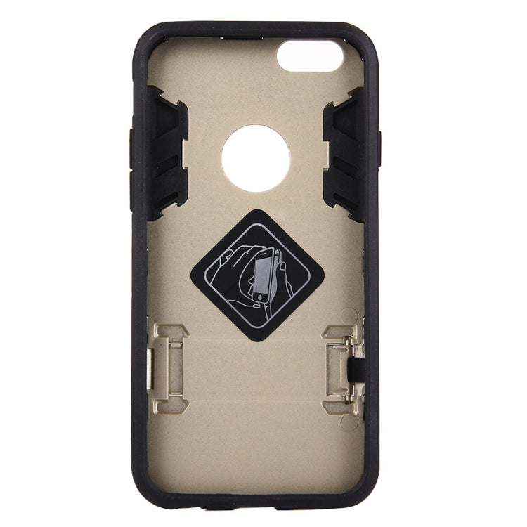 For iPhone 6 & 6s Separable TPU + PC Combination Case with Holder