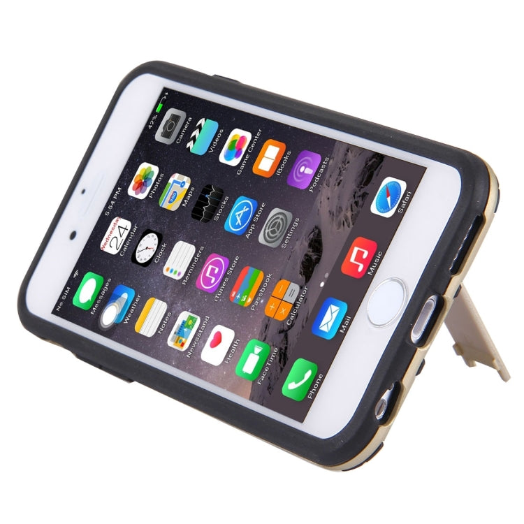 For iPhone 6 & 6s Separable TPU + PC Combination Case with Holder