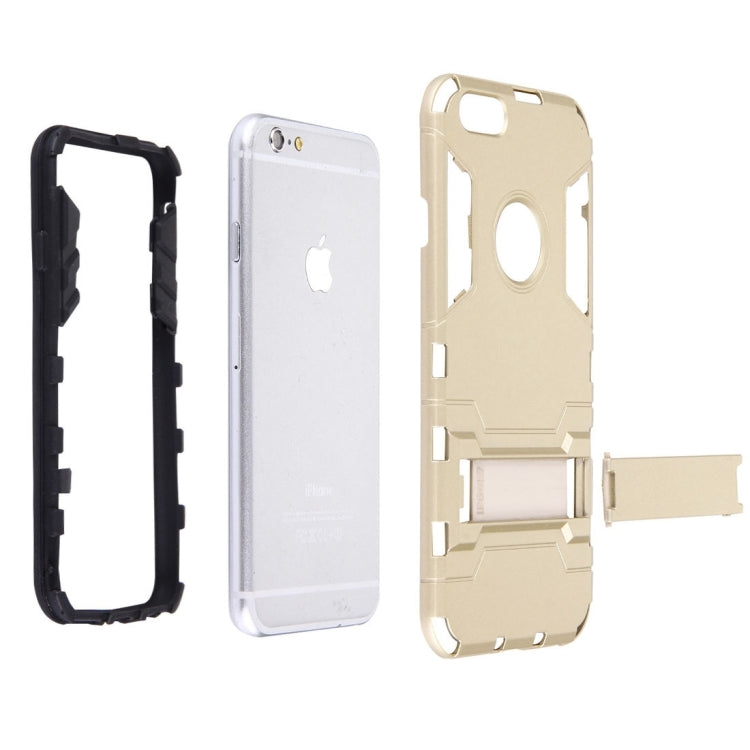 For iPhone 6 & 6s Separable TPU + PC Combination Case with Holder