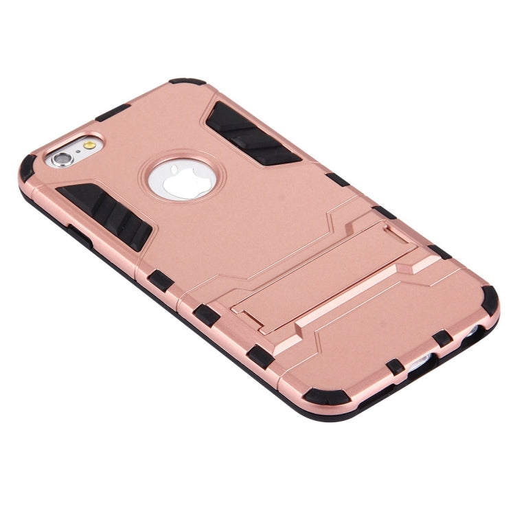 For iPhone 6 & 6s Separable TPU + PC Combination Case with Holder