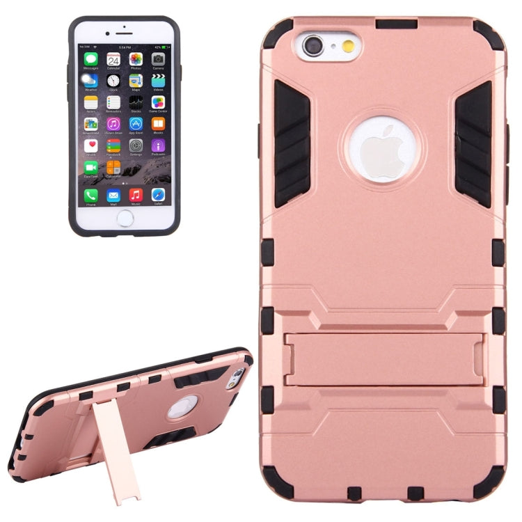 For iPhone 6 & 6s Separable TPU + PC Combination Case with Holder