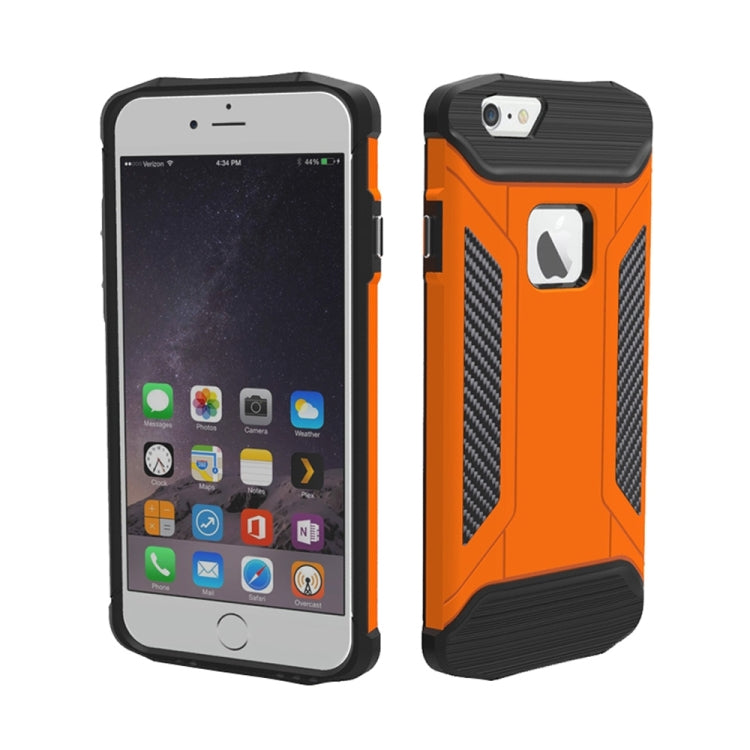 For iPhone 6 & 6s TPU + PC Steel Armor Combination Case