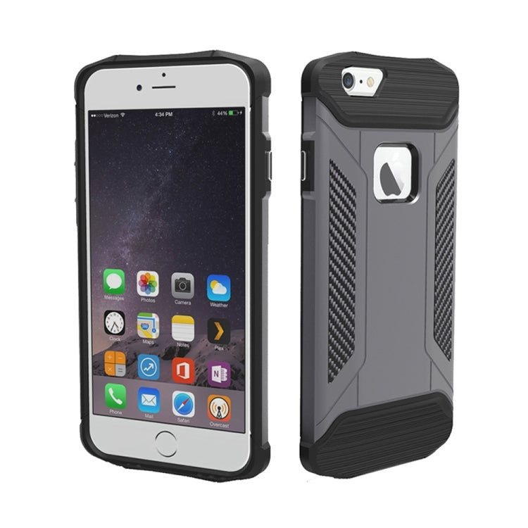 For iPhone 6 & 6s TPU + PC Steel Armor Combination Case