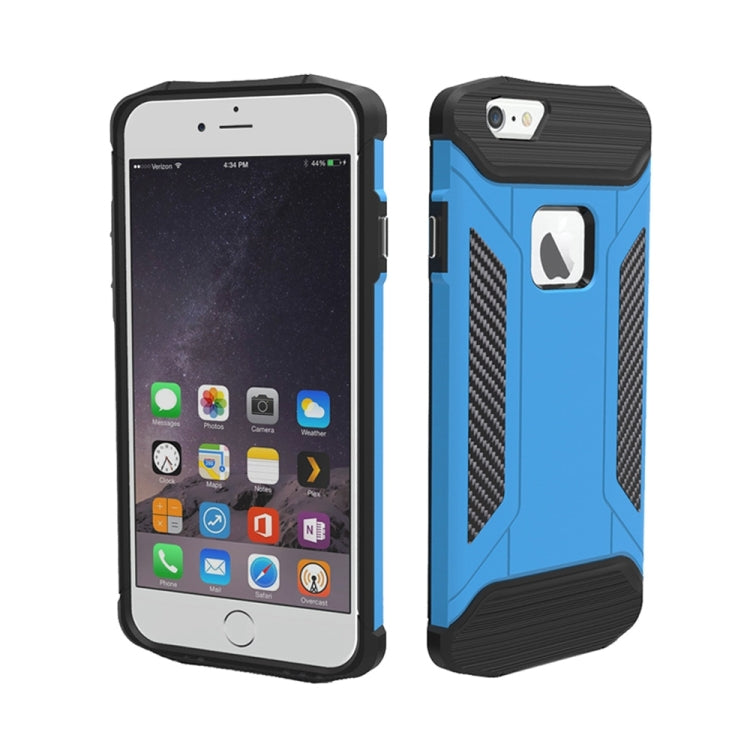 For iPhone 6 & 6s TPU + PC Steel Armor Combination Case