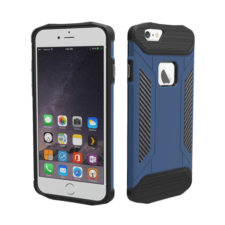 For iPhone 6 & 6s TPU + PC Steel Armor Combination Case