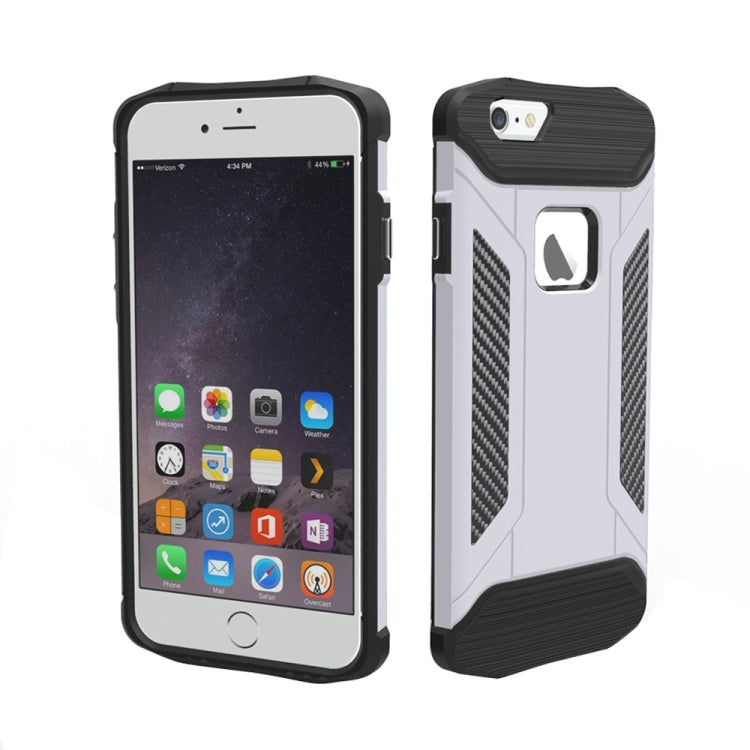 For iPhone 6 & 6s TPU + PC Steel Armor Combination Case