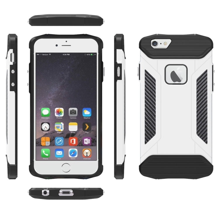 For iPhone 6 & 6s TPU + PC Steel Armor Combination Case