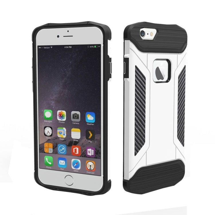 For iPhone 6 & 6s TPU + PC Steel Armor Combination Case