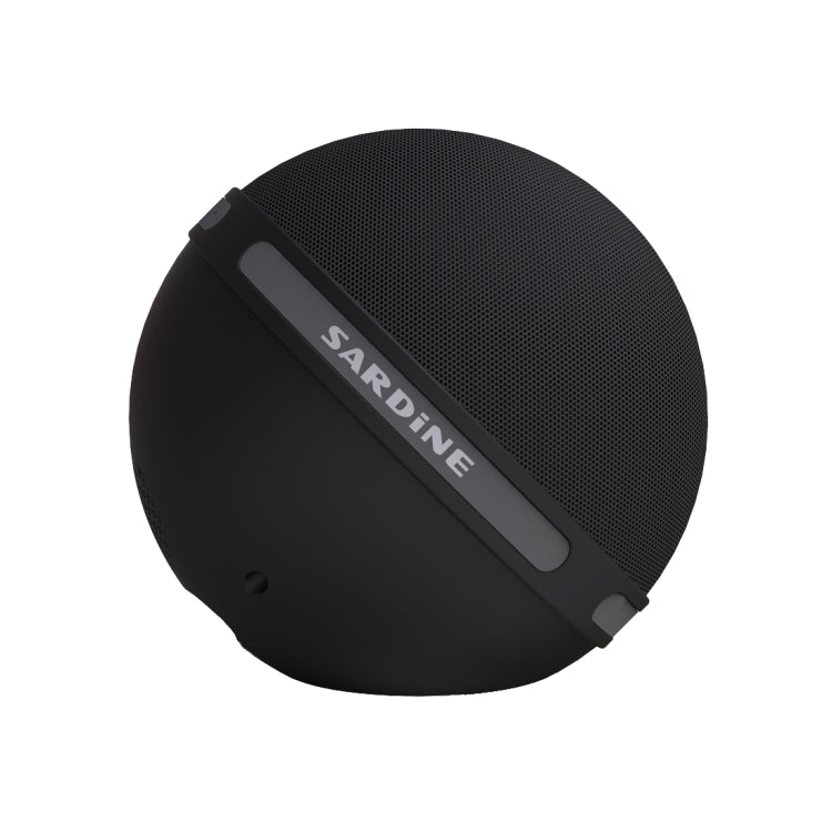 SARDiNE B2 Multifunctional Wireless Bluetooth Speaker , with Mic & Color LED Light, Support Hands-free Answer Phone & Micro SD TF Card & AUX Line In(Black)