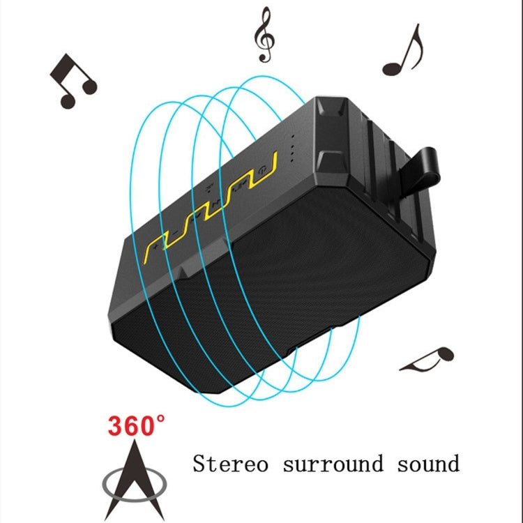 SARDiNE F5 Multifunctional Outdoor IP65 Waterproof Wireless Bluetooth Speaker
