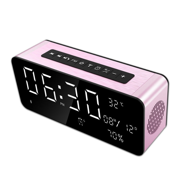 SARDiNE A10 Multifunctional Music Playback Bluetooth Speaker, with LCD Display, Support Hands-free Call & Thermometer & Alarm Clock & TF Card & U-disk & AUX Line In and Out & FM Function