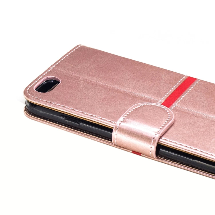 For iPhone 6 & 6s Crazy Horse Texture PU Leather Horizontal Flip Leather Case with Holder & Card Slots & Wallet & Photo Frame & Lanyard