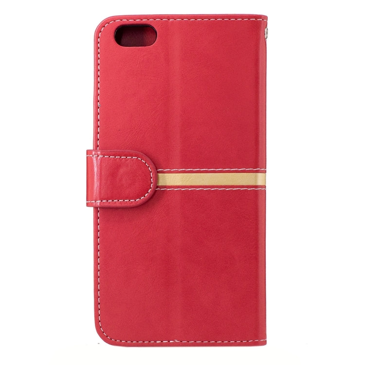 For iPhone 6 & 6s Crazy Horse Texture PU Leather Horizontal Flip Leather Case with Holder & Card Slots & Wallet & Photo Frame & Lanyard