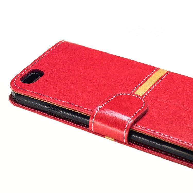 For iPhone 6 & 6s Crazy Horse Texture PU Leather Horizontal Flip Leather Case with Holder & Card Slots & Wallet & Photo Frame & Lanyard
