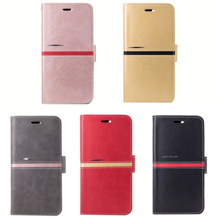 For iPhone 6 & 6s Crazy Horse Texture PU Leather Horizontal Flip Leather Case with Holder & Card Slots & Wallet & Photo Frame & Lanyard