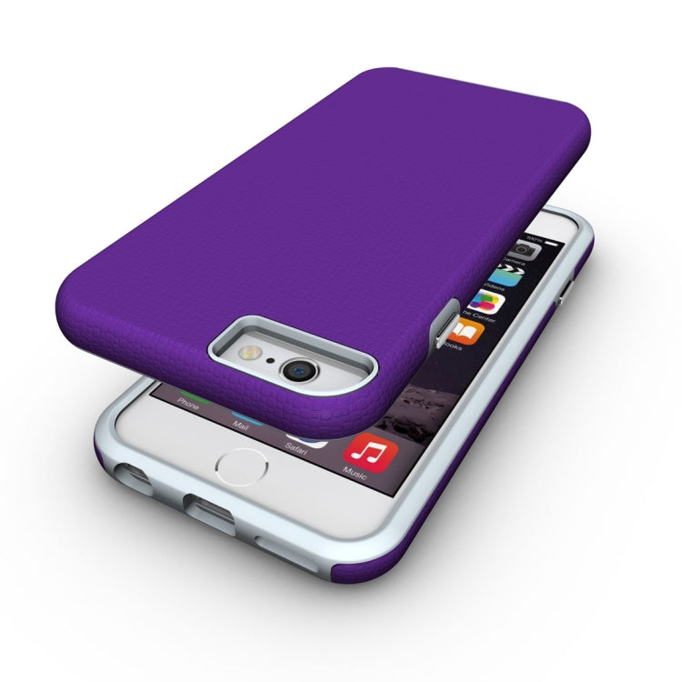 For iPhone 6 & 6s Ball Texture Anti-slip PC + TPU Protective Back Cover Case